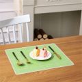 Silicone Table Mat Durable Korean Style Plaid Dining Table Insulation Pad. 