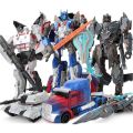 Transformer 5 Optimus Prime Megatron Grimlock Dinasour Tank Helicopter Toy Autobot Robot Action Figures. 