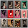 Fight Club Poster Fight Club Brad Pitt Movie Poster Home Furnishing Decoration Kraft Poster/room Wall Stickers. 