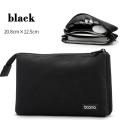 【Footprint】 LUNE Baona Double-Layer Digital Storage Bag Data Cable Power Bank Mobile Hard Disk Mobile Phone Headset Accessories Travel Office Storage Bag. 