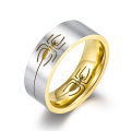Men's Spider Ring Kids Boys High Quality Stainless Steel Ring For Men Spider Adorable Andrew Garfield Man Ring. 