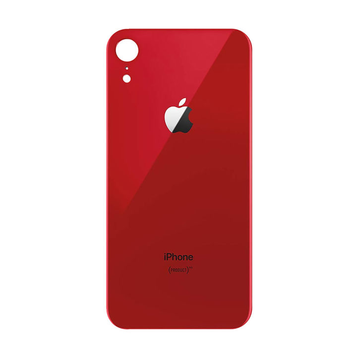 Apple iPhone XR Back Body Casing Housing Replacement with Battery Back Door Included For iPhone XR - Red