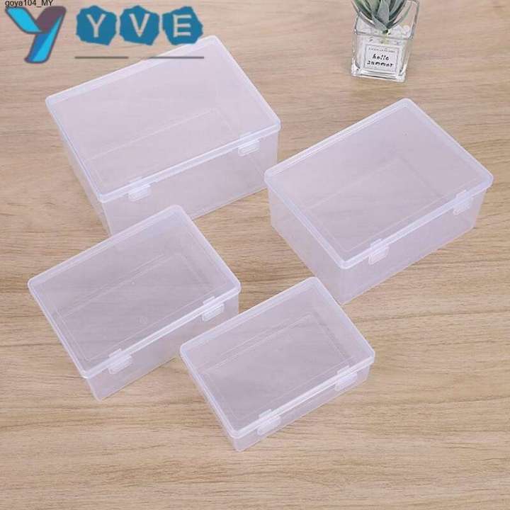 goya104 Yve 1 Preservation Box Thick Letterbox Small Large Clear Sheet Anti Small Mobile Plastic For Needle and Ear Cosmetics
