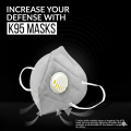 WBM KN95 Mask with Respirator 5 Layers Protection Mask. 