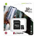 Kingston MicroSD Card Class 10 UHS-I Speeds Cell Phone Memory Card. 