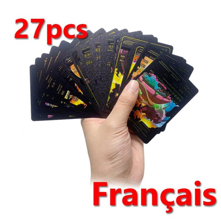 Golden Pokemon Letters Spanish French English Pikachu Pokémon GX Vmax ...
