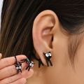 Female Handmade Cartoon 3D  Animal Earrings  Cute Simple Style Cat Stud Earring  Party Jewelry Accessories. 