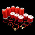 0.2-2mm Red Knit Rope Cord Thread Chinese Knot Macrame Braid String For Jewelry Making DIY Bracelet Necklace. 