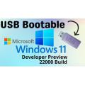 Windows 11 Pro DEC 2022 Bootable USB Drive 64Bit 16GB USB Drive. 
