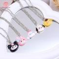 Kawaii Cartoon Sanrio Kuromi Melody Pochacco Pendant Necklace/ Anime Characters Little Animal Chain Decorative Necklace. 