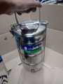 4 Layers Tiffin Food Carrier Lunch Box Heavy Stainless Steel. 
