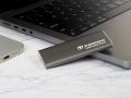 Transcend ESD265C 1TB External Solid State Drive Portable SSD, Slim & Sleek Lightweight, Aluminum casing, Up to 1050 MB/s,Type A and C. 