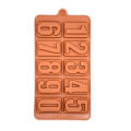 Big Numbers Silicone Chocolate Mold 123. 