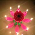 Flower Musical Cake Candle for Birthday Boy and Birthday Girl. 