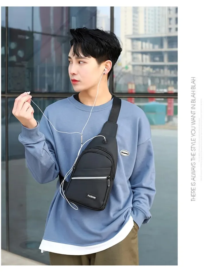 Men Crossbody Pouch Bag Waist Bag Waterproof Men Shoulder Sling Bags Messenger Bag Crossbody Bag Chest Bag Waist Bag. Daraz.pk