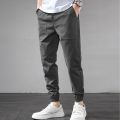 Men's Khaki Jogger Pants Dynamic Youthful Style. 