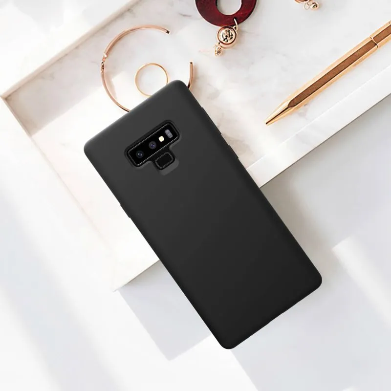 Original Samsung Galaxy Note Silicone Case Silky Soft Touch Full