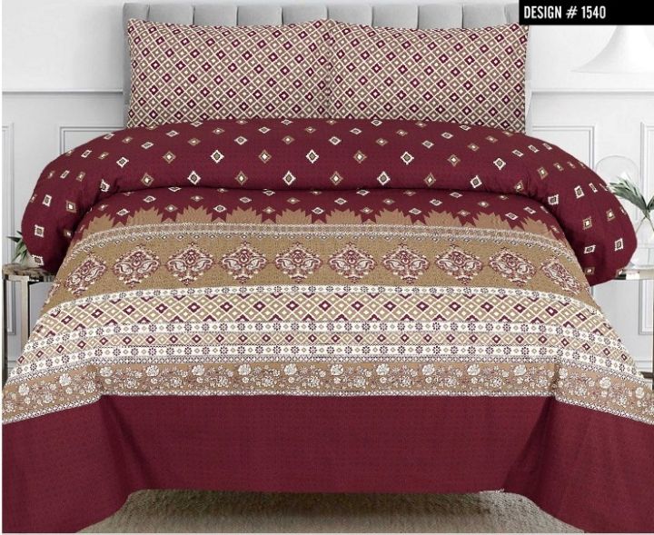 NZ Bedding King Bedsheet 3-Pcs (P.Cotton)