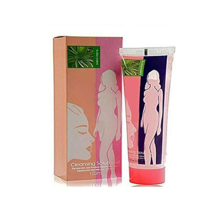 Face and Body Brightening & Exfoliating Cleansing Scrub Gel || 100ml