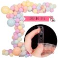 Anniversary Decorations for Home With Happy Anniversary Banner Kit, Metallic Balloons 1set LED Lights Combo 34Pcs for 25th 50th 1st Wedding Party Decoration, Mom DAD. 