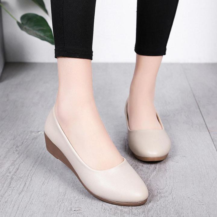 %E3%80%90ETOP%E3%80%91New%20arrivals%20korean%20fashion%20boots%20for%20women%20Women's%20Wedge%20Casual%20Round%20Head%20Pumps%20Wild%20Professional%20Work%20Shoes%20-%20Image%209