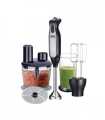 Anex AG-130 Deluxe Hand Blender - Black & Silver with 2 Years Brand Warranty. 