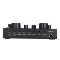V8 Plus Live Sound Card with Audio Cable USB Cable BT Accompaniment Sound Effects Universal for Phone Computer. 