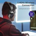 Tronsmart Shadow 7.1 Surround 2.4G Wireless Gaming Headset with for PS5/PS4/PC Computer Headphones, Noise Cancelling Mic, Dynamic 50mm HD driver 3D Bass. 