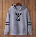 Chrintano Ronaldo printed fleece hoodie drawstring casual pullover hodie clothing long sleeves export quality huddie winter wear smart fit hoody. 