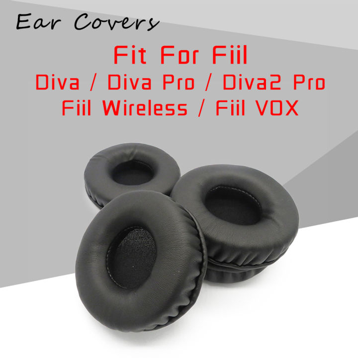 Ear Pads For Fill Fiil Diva Pro Diva2 Wireless VOX Headphone Earpads Replacement Headset Ear Pad PU Leather Sponge Foam