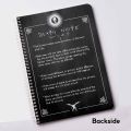 Death Note Notebook Anime Rules Naruto Printed Notepad. 