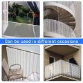 Stairway Net - Baby Safety Rail - Balcony Railing Guard Banister Proofing Stair Net for Child, Pet- Indoor & Outdoo. 