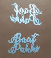 Baat Pakki English Metal Cutting Dies DIY Scrapbook. 