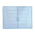 Wall Mounted Large Bathroom Cabinet, Magnetic Doors, Two Door Hanging Cabinet - Things store. 
