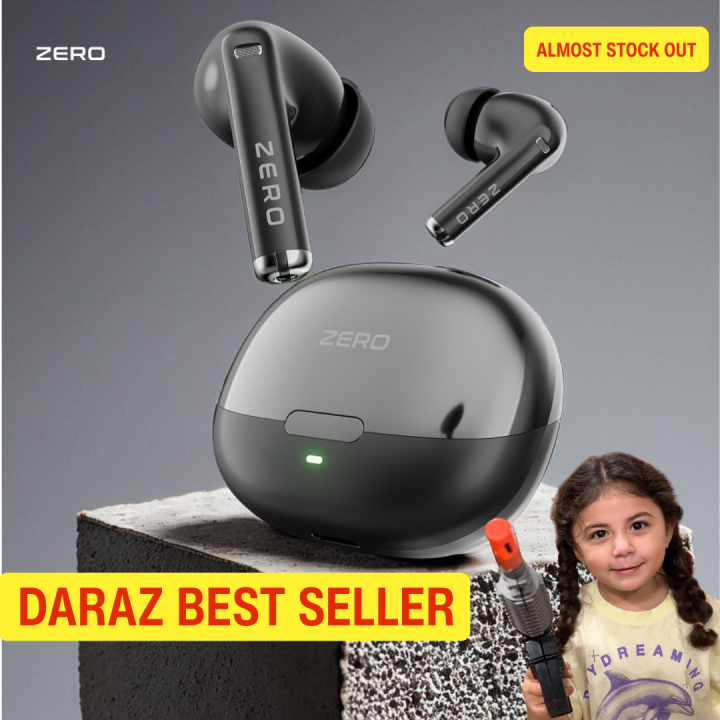 Zero® Evo Wireless Earbuds | 10mm Base Driver Earbuds  | Dual Mic  | Bluetooth Earbuds for Calling | Bluetooth Earbuds | Best Earbuds for Men and Women
