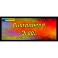 Customized order for stencils and other products. 