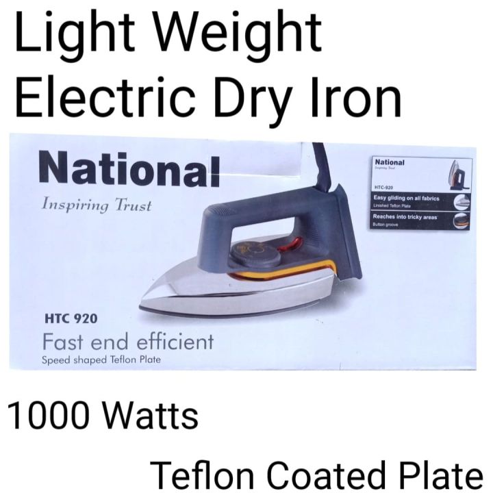 400%20watts%201.8%20amp%20Iron%20/%20Electroginal%20Home%20Electric%20Deluxe%20Dry%20Iron%20Light%20weight%20Good%20%20Quality%201000%20watts%20-%20Image%208