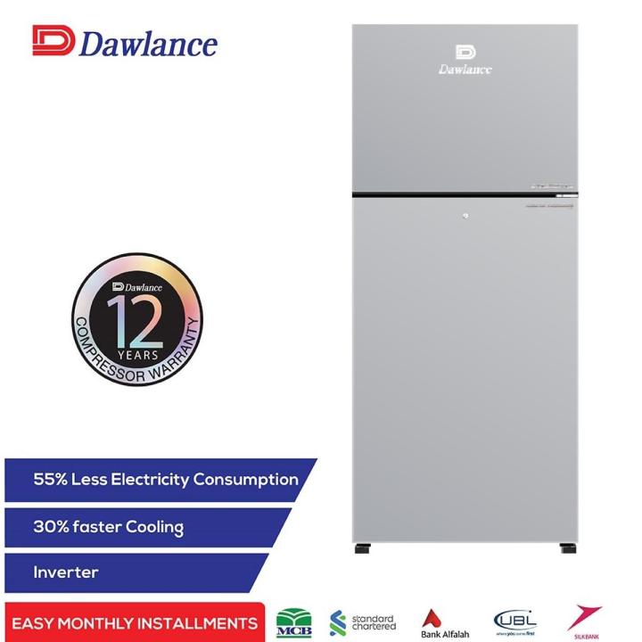 Dawlance Refrigerator 91999 Chrome pro -20 CFT- Inverter - Silver