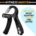 U AND Z Counter 10KG To 60KG Weight Adjustable Professional Counter Hand Gripper for Men & Women | Counter Hand Grip|Finger Exerciser|Power Gripper. 