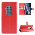 For Motorola One Zoom Vintage Leather Magnetic Buckle Flip Cover Case. 
