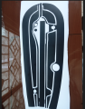 honda 125 chain cover scratch protection sticker kit for all models, car exterior acessories , bumper stickers and decals. 