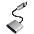 McDodo CA-5570 2In1 Type C to Type C (60W) + Type C (audio) Adapter. 
