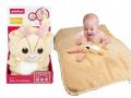 3-IN-1 Bunny Baby Pal Soft Blanket. 