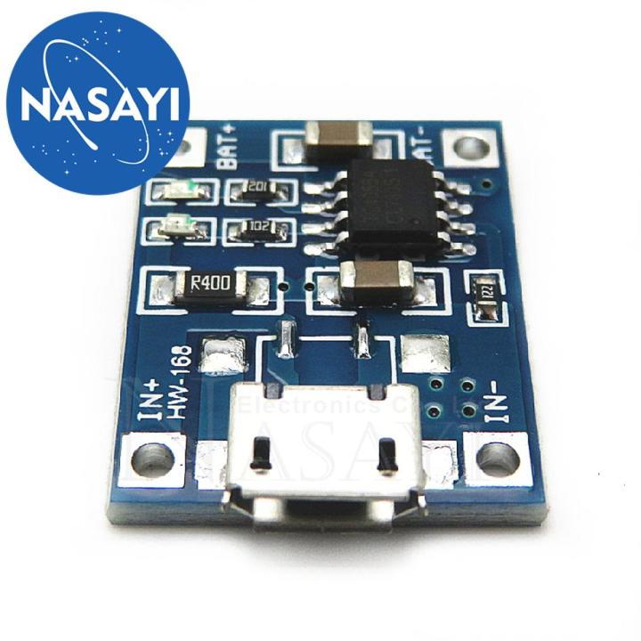 5PCS MICRO interface TP4056|18650 lithium battery 3.7v 3.6V 4.2V lithium battery charging board 1A over
