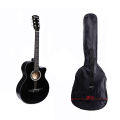 Real Full Wood Guitar With Free Case and Accessories. 