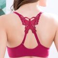 GlamourSecrets Butterfly Style Bra For Women's Front Open Padded Bras For Bridals Push Up Style Front Open Bra For Girls. 