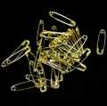 Golden And Silver Safety Pins small and mediam. 