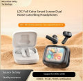 100%Original Product LX-10 New Full In Touch Screen Headphone ANC Bluetooth5.4 Noise Cancelling Earphone Wireless InEar ENC Earbuds With Mic. 