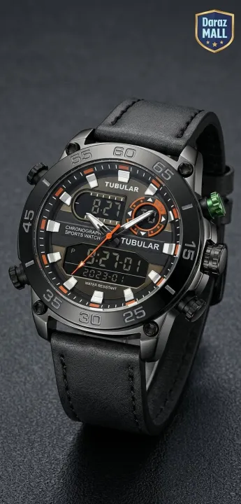 TUBULAR%20Quartz%20movement%20Analogue/Digital%20working%20Leather%20strap%20with%20brand%20lock%20Light%20available%20Great%20quailty%20&%20finishing%20Comes%20with%20brand%20box%20&%20bag%20watch%20for%20Men%20/%20Boys%20-%20Image%203