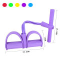 Yoomee Pedal Resistance Band Fitness Rally Foot Retractor Pedal Elastic Pedal Puller Physical Therapy Strength Training Yoga Equipment. 
